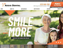 Tablet Screenshot of familydentistcarrollton.com